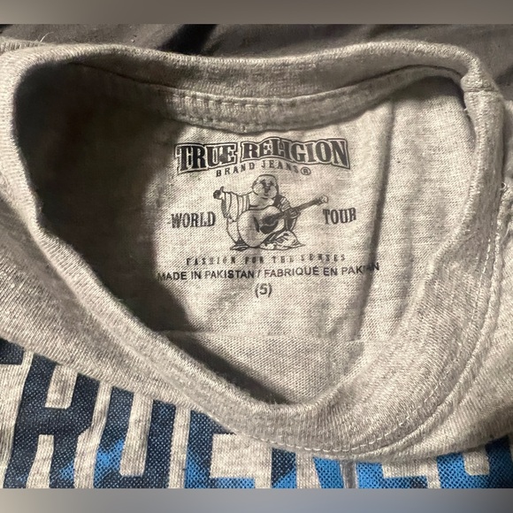 True Religion unisex ~ Size 5 Children’s t-shirt - Picture 2 of 4